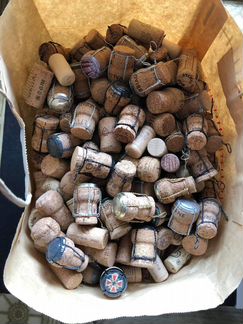 Только от 100шт Корковые пробки от игристого вина