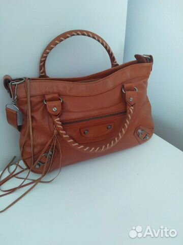 Новые сумки, натуральная кожа Balenciaga, Prada