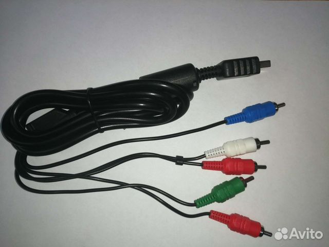 Кабель AV component Sony PS3, PS2