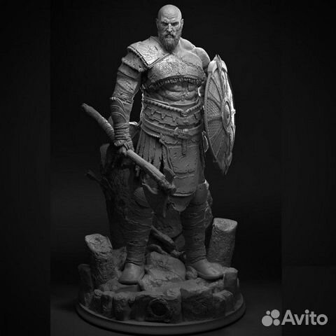 Фигурки god of war kratos бог войны