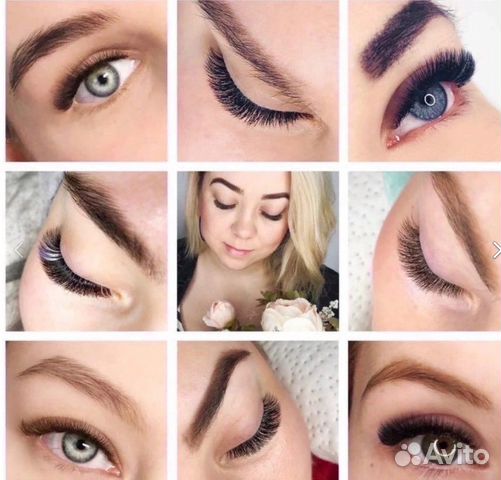 Наращивание ресничек