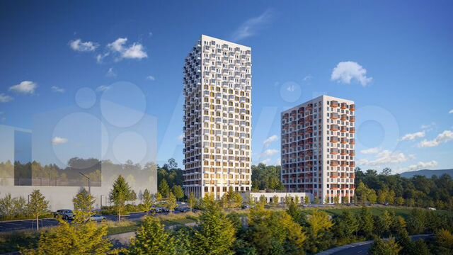 1-к. квартира, 43,4 м², 2/25 эт.