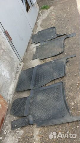 Коврики резиновые 4шт