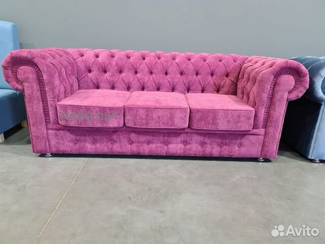 Диван Честер для салона красоты