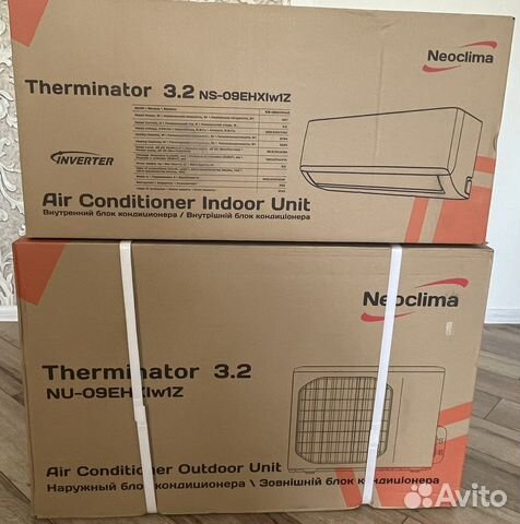Сплит-система Neoclima Инвертор 7,9,12 завод Мидеа