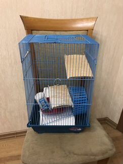 Клетка для грызунов и птиц высота 46 см, широта 20