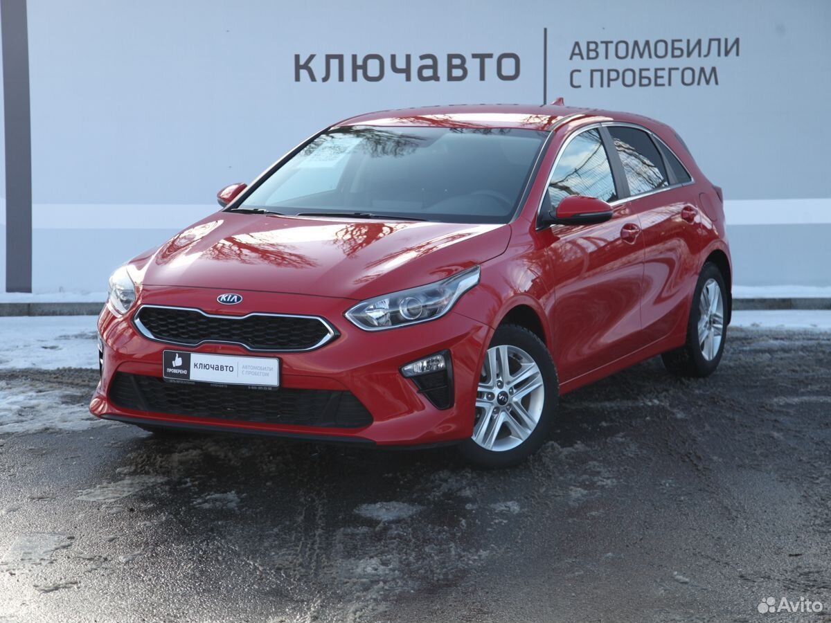 Kia Ceed 2020 красный