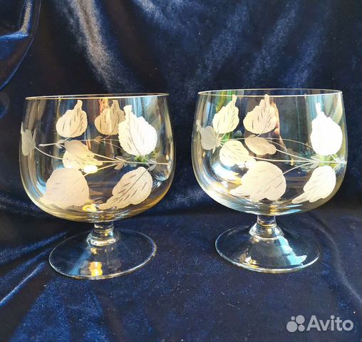 Хрустальные Бокалы СССР антиквариат