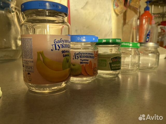 Баночки из под детского питания