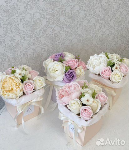 Цветы букеты из мыла на праздник