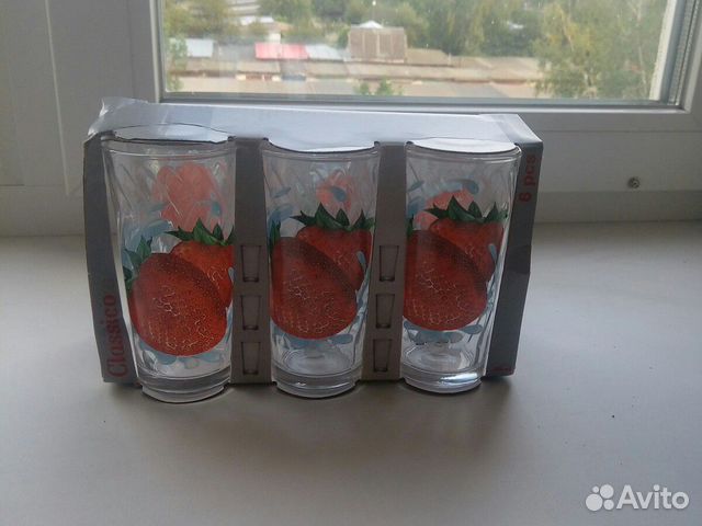 Новый набор стаканов