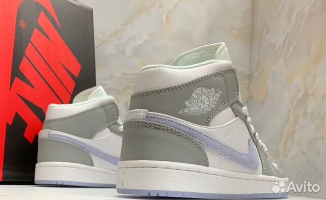 Nike AIR jordan 1 MID wolf grey alluminum