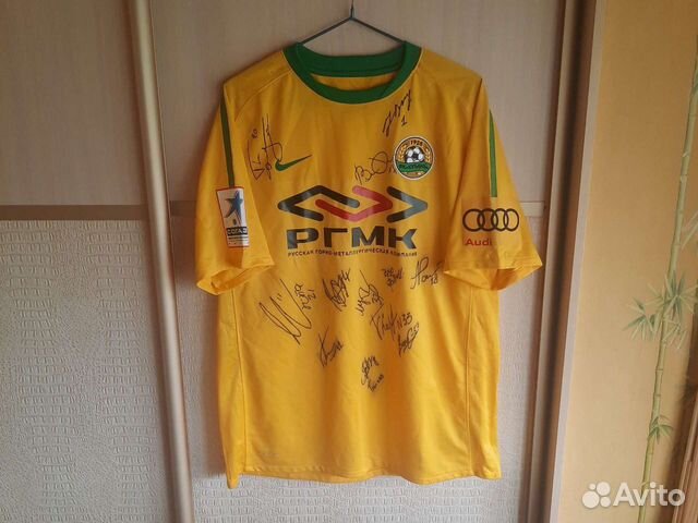 Игровая футболка фк Кубань с автографами команды