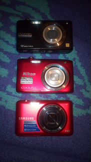 Фотоаппараты Sony Nikon Kodak Olympus Samsung