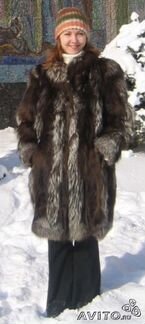 Шуба из чернобурки
