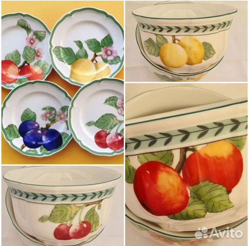 Тарелка германия пиала виллерой Villeroy boch