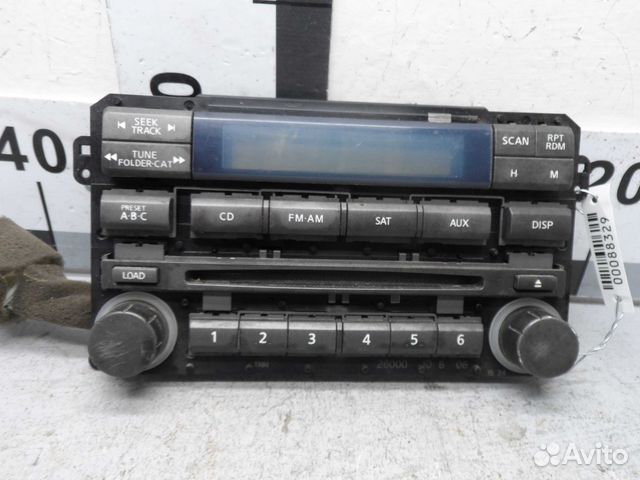 Панель управления магнитолой Nissan Titan 1 A60