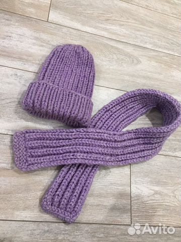Шапка+шарф