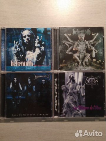 Immortal, behemoth, seth. CD