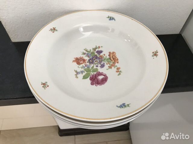 Тарелки Дулево