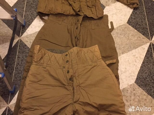 Военные ватные теплые штаны