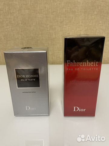 Dior Fahrenheit, Dior homme