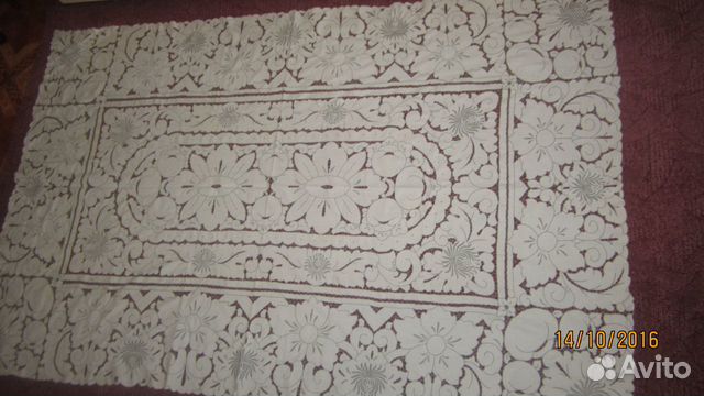 Скатерть льняная, 1950-е годы