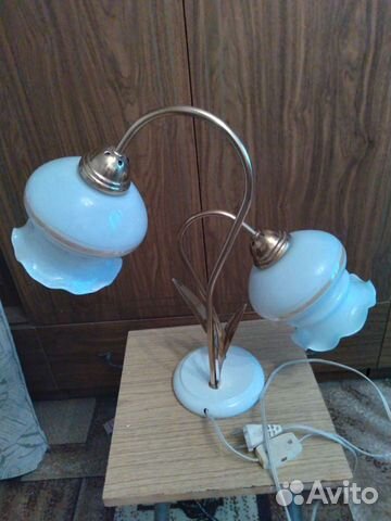 Настольная лампа 2х рожковая