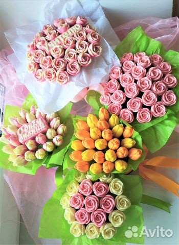 Шоколадный букет В коробке