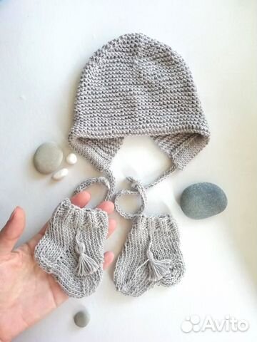 Чепчик для новорожденного