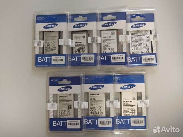 Аккумуляторы Samsung в ассортименте