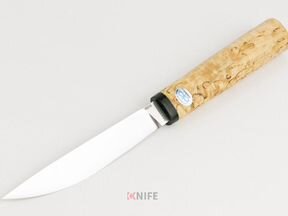 Нож разделочный "Якут" карельская береза, 95х18