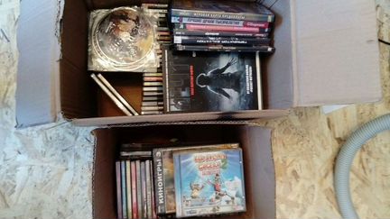 CD и DVD игры, музыка, фильмы