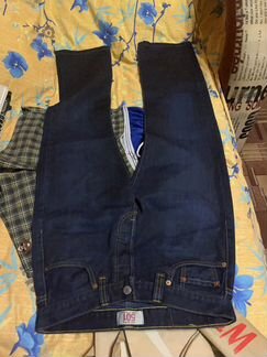 Мужские джинсы levis 501 темно синие.Оригинал.Чутк