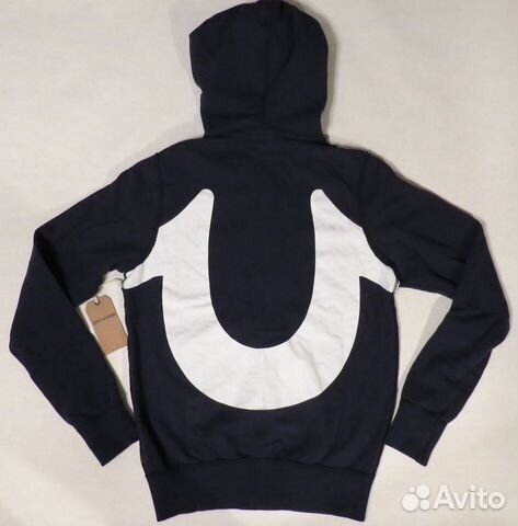 True Religion - Hooded Sweatshirt blue