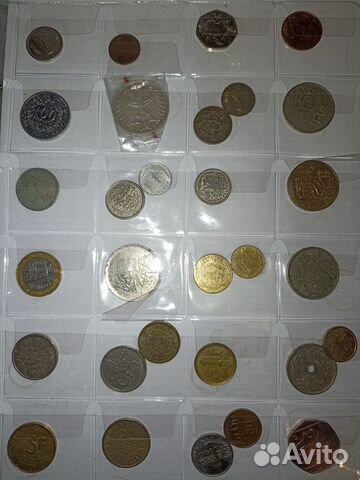 Монеты мира микс