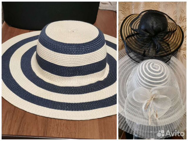 Шляпы женские для лет.отдыха, парео