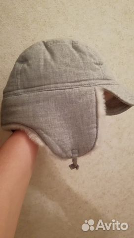 Шапка зимняя 50-52р Gap, для мальчика, одета 1 раз