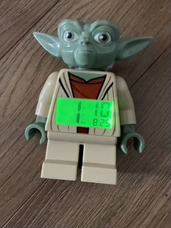 Lego будильник йода