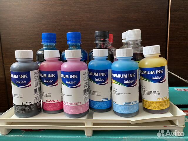 Чернила для принтера epson