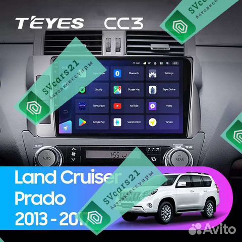 Магнитола Teyes CC3 Toyota Prado 2013- 2017