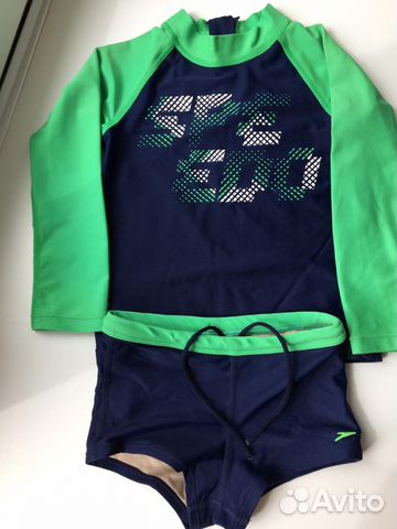 Кофта и шортики плавательные р. 100 см