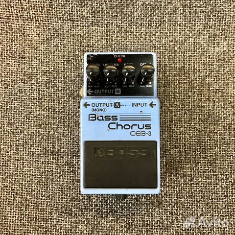 Педаль эффектов для бас-гитары Boss CEB-3 Bass Cho