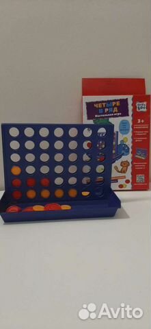 Настольная игра Пятнашки или Четыре в ряд