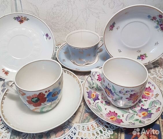 Фарфор старинный дфз Вербилки,Песочное