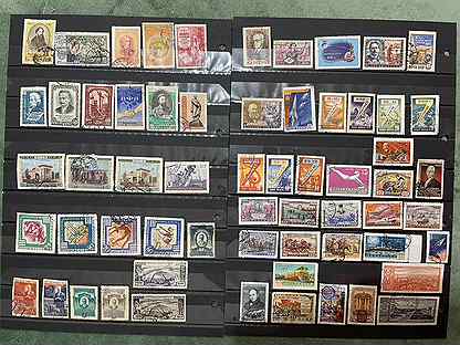 Почтовые марки 1955-61 годы СССР