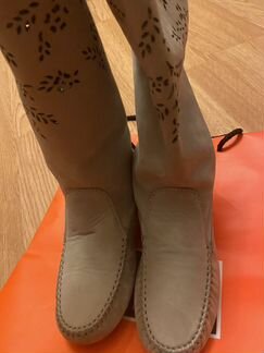 Сапожки детские кожа