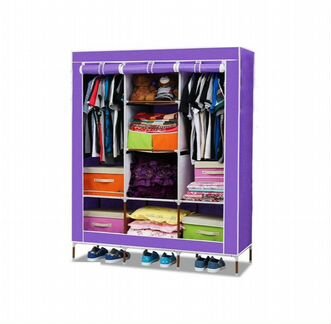 Новый Складной каркасный тканевый шкаф