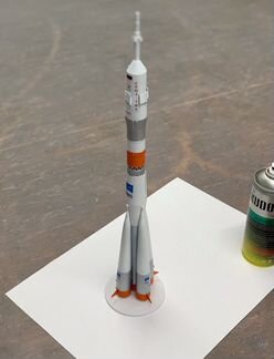 Ракета - носитель Союз-2. Модель 1:100. 3D - печат