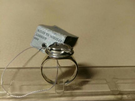 Серебряное кольцо с лошадью и циркониями Сваровски